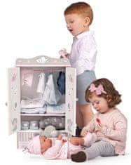 DeCuevas 54035 Fa szekrény babákhoz fiókokkal és kiegészítőkkel SKY 2020