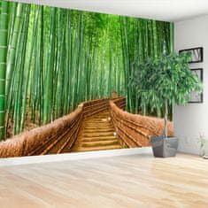 tulup.hu Fotótapéta bambusz erdő Vlies tapéta 104x70 cm