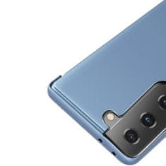 WOZINSKY Clear View Telefontok Samsung Galaxy S21 Plus 5G/Galaxy S30 Plus telefonhoz KP9904 kék