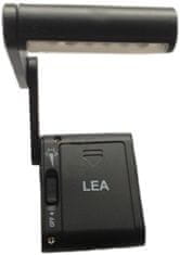 Atmoog T-HL-360 LEA csuklós lámpa Könyvlámpák - 12 LED, minden olvasóhoz - fekete