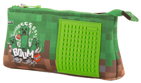 Pixie Crew Minecraft nagy tolltartó, zöld