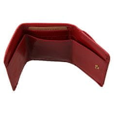 Lagen Bőr mini pénztárca W-2030 Red