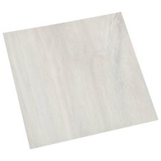 Greatstore 55 db krémszínű öntapadó PVC padlólap 5,11 m²