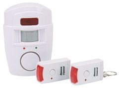 Lock Alarm Riasztó PIR mozgásérzékelővel + 2x távirányító