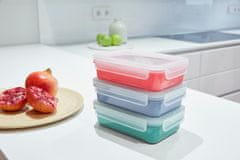 TEFAL Master Seal Color élelmiszer doboz, zöld, 0,8 l, N1012710