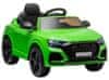 Audi RS Q8 akkumulátoros autó zöld