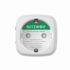 Blitzwolf BW-SHP15 Smart okos dualj, 3680W, fehér