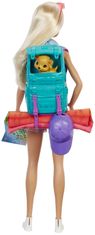 Mattel Barbie Dreamhouse adventures Kempingező Malibu baba