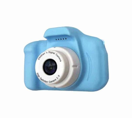 Netscroll Gyerek kamera HD minőséggel, kék, rózsaszín, 1280x720px, USB töltés, ajándék gyerekeknek, Minifoto