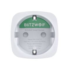 Blitzwolf BW-SHP13 Smart okos dugalj ZigBee 3.0 3680W, fehér