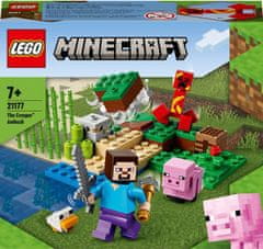 LEGO Minecraft 21177 A Creepe rajtaütés