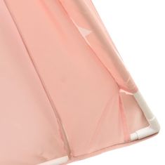 Greatstore rózsaszínű poliészter gyermek tipisátor zsákkal 115x115x160 cm
