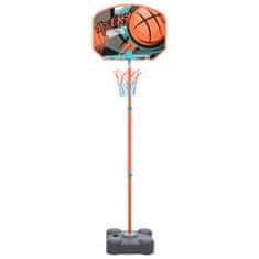 Greatstore hordozható és állítható gyermek kosárlabda szett 109-141 cm