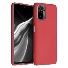 IZMAEL Silicone case tok Xiaomi Redmi Note 10/Redmi Note 10S telefonhoz KP10997 piros