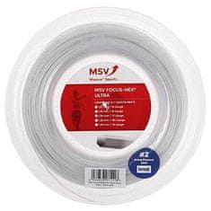 MSV Focus HEX Ultra teniszhúr 200 m fehér Átmérő: 1,20