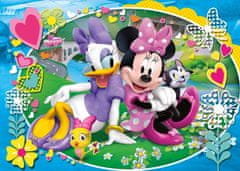 Clementoni Minnie és Daisy puzzle: Utazásban MAXI 104 db