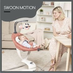 Babymoov Swoon Motion pihenőszék, Terracotta