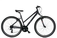 Kands Kands STV-900 Női kerékpár Alumínium 28”, Fekete 17" - 150-167 cm magasság