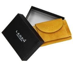 Lagen Bőr mini pénztárca 2030/D Yellow