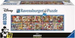 Ravensburger Miki egér az évek során 40320 darabból álló puzzle