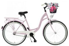 Kands  S-Comfort Női kerékpár 26" kerék, 155-180 cm magasság, Rózsaszín