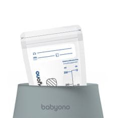 BabyOno Digitális melegítő és sterilizátor HONEY - szürke