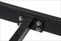 STEMA Állítható asztalkeret NY-131A - állítható hossza 120-180 cm tartományban, láb profillal 60x30 mm, mélység 80 cm, magasság 72,5 cm, fekete.