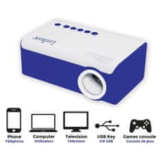 Lexibook Mini házimozi – projektor filmek, képek és játékok nézéséhez