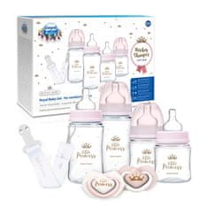 Canpol babies ROYAL BABY ajándék szett újszülöttek számára, rózsaszín