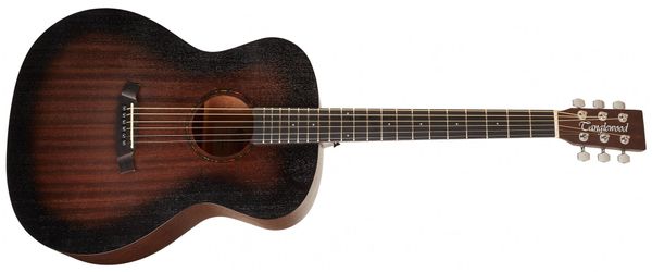 gyönyörű természetes akusztikus gitár Tanglewood TWCR szabványos menzúra rendszeres játék gitár leckék matt felületkezelés nyitott mechanika rétegelt test retro blues gitár