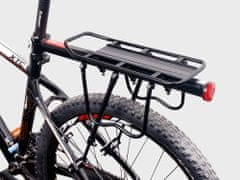Verkgroup Univerzális alumínium hátsó tartó 50 kg-ig terjedő kerékpárokhoz