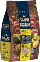 POLARIS gabonamentes granulátum friss hússal, Adult, baromfival és kacsával, 2,5 kg