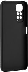 FIXED Story gumírozott hátlapi védőtok Xiaomi Redmi Note 11 számára, FIXST-932-BK, fekete