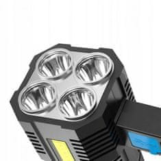 Verkgroup TL-2056 Többcélú kézi LED reflektor lámpa beépített 1000lm akkumulátorral