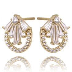 Xuping Jewelry KST2464 női aranyozott rozsdamentes acél fülbevaló