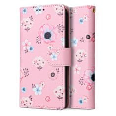 Tech-protect Wallet könyv tok Samsung Galaxy A53 5G, bloom pink