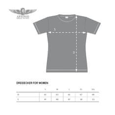 ANTONIO Női T-shirt Fokker repülőgép DR.1 DREIDECKER (W), XL