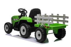 Beneo Elektromos traktor WORKERS utánfutóval, Hátsó kerék meghajtás, 12 V-os akkumulátor, távirányító
