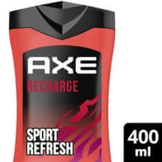 Axe Recharge tusfürdő férfiaknak, 400ml