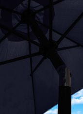 Linder Exclusiv Knick kerti napernyő 250 cm kék