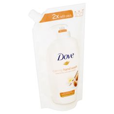 Dove Sheavaj és vanília folyékony szappan cserepatron, 500ml