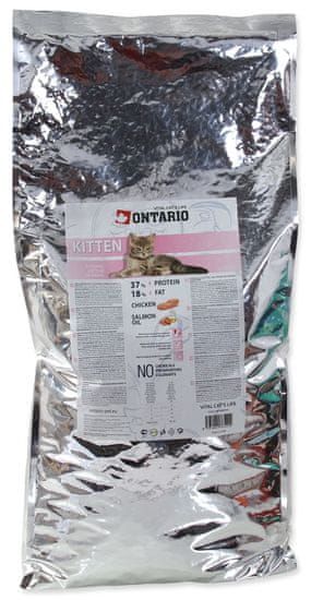 Ontario Kitten macskaeledel - 10 kg