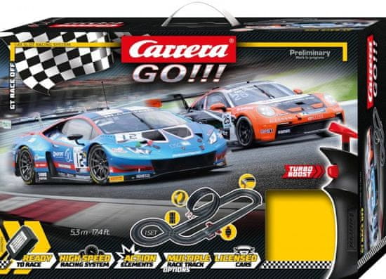 CARRERA GO 62550 GT Race Off versenypálya