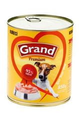 GRAND cons. kutya baromfi 850g