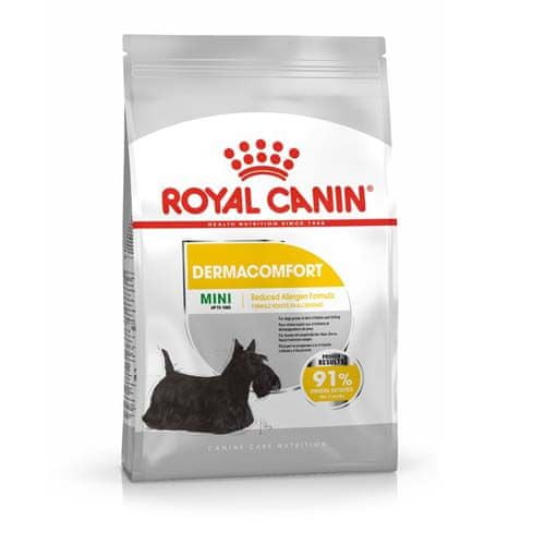 Royal Canin CCN MINI DERMACOMFORT 1kg eledel kistestű, érzékeny bőrű kutyák számára