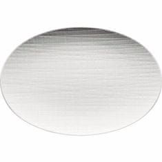 Rosenthal Ovális tányér Mesh 25x18 cm, fehér
