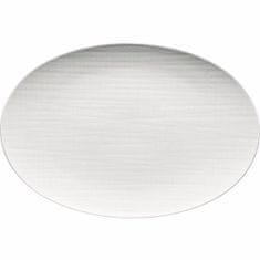 Rosenthal Ovális tányér Mesh 35x26 cm, fehér