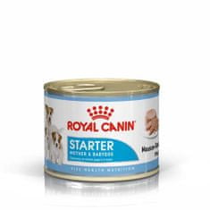 Royal Canin STARTER MOUSSE 195g - eledel vemhes és szoptató szukáknak és kölyköknek