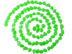 Gardlov ISO 8766 Világító kövek zöld 100 db