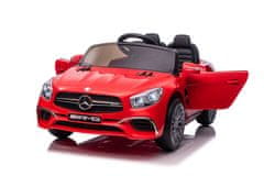 Lean-toys Mercedes SL65 S akkumulátor autó piros
